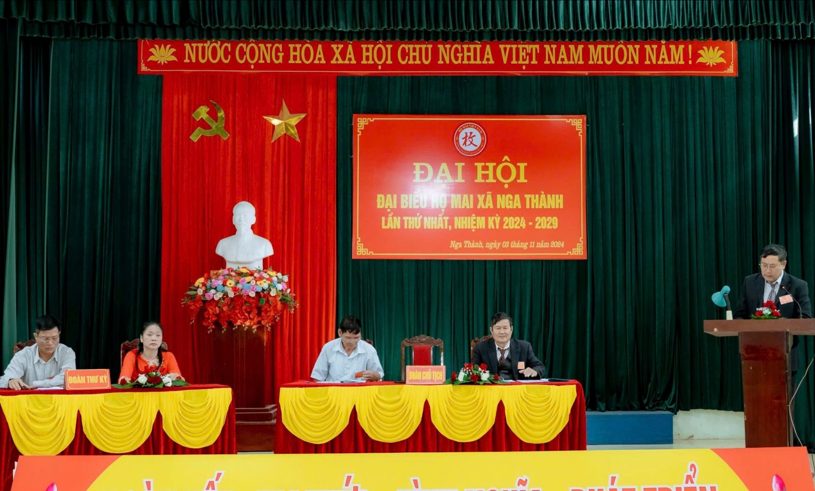 Đại Hội Đại Biểu Họ Mai Xã Nga Thành. Lần thứ nhất. NK 2024 - 2029